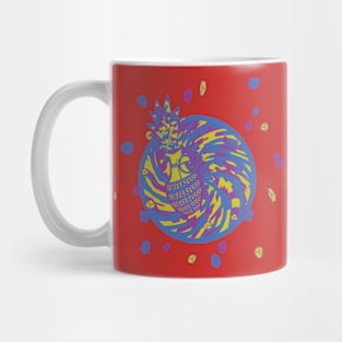 Digi The Pineapple Grenade Vortex! Mug